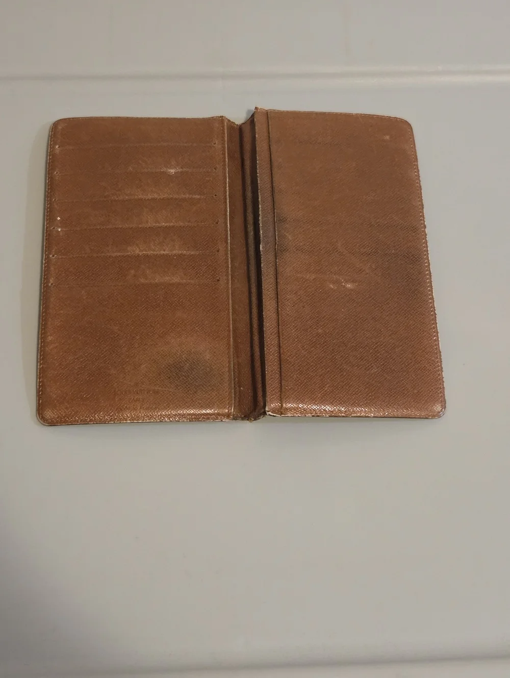 Louis Vuitton checkbook